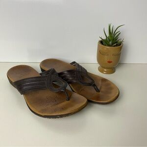 Women’s Merrell Brown Leather Sandals